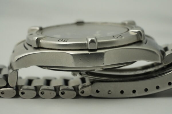 TAG Heuer Professional 2000 - Full-Set - Rare Blue Dial - Afbeelding 8