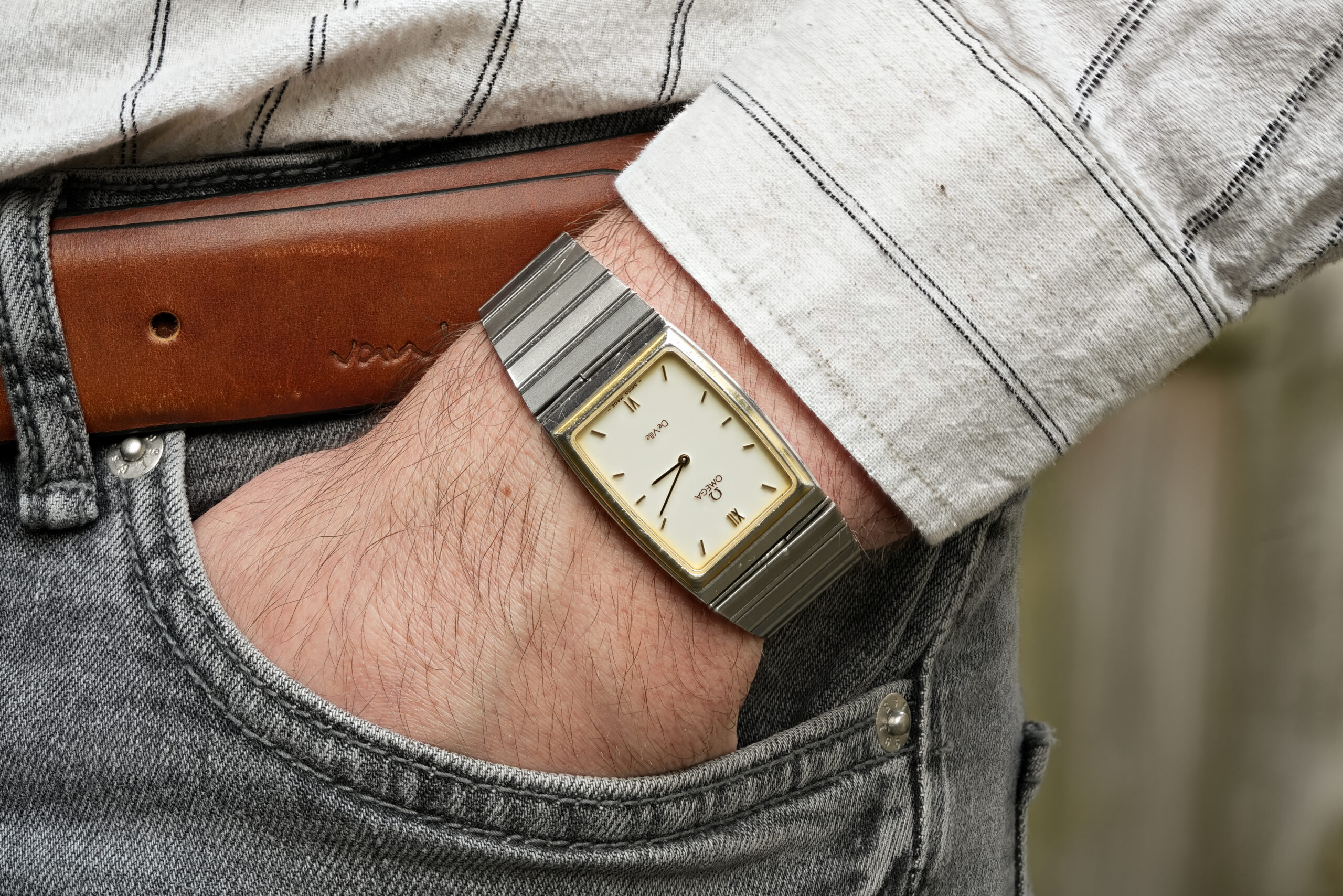 Omega De Ville Tank Integrated Bracelet Kievit Classics