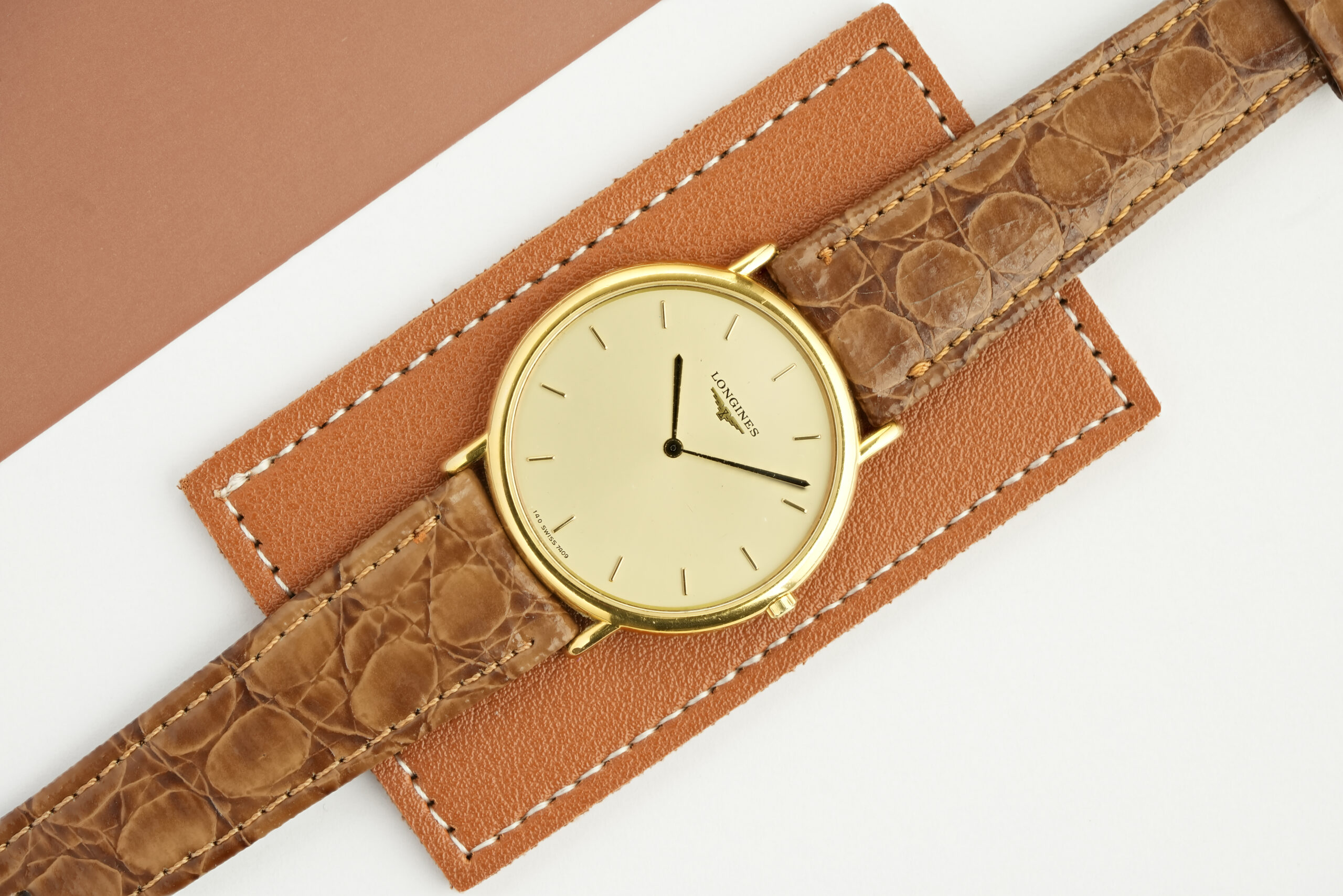 Longines Les Grandes Classiques - 'Sunburst' Dial - Original Buckle