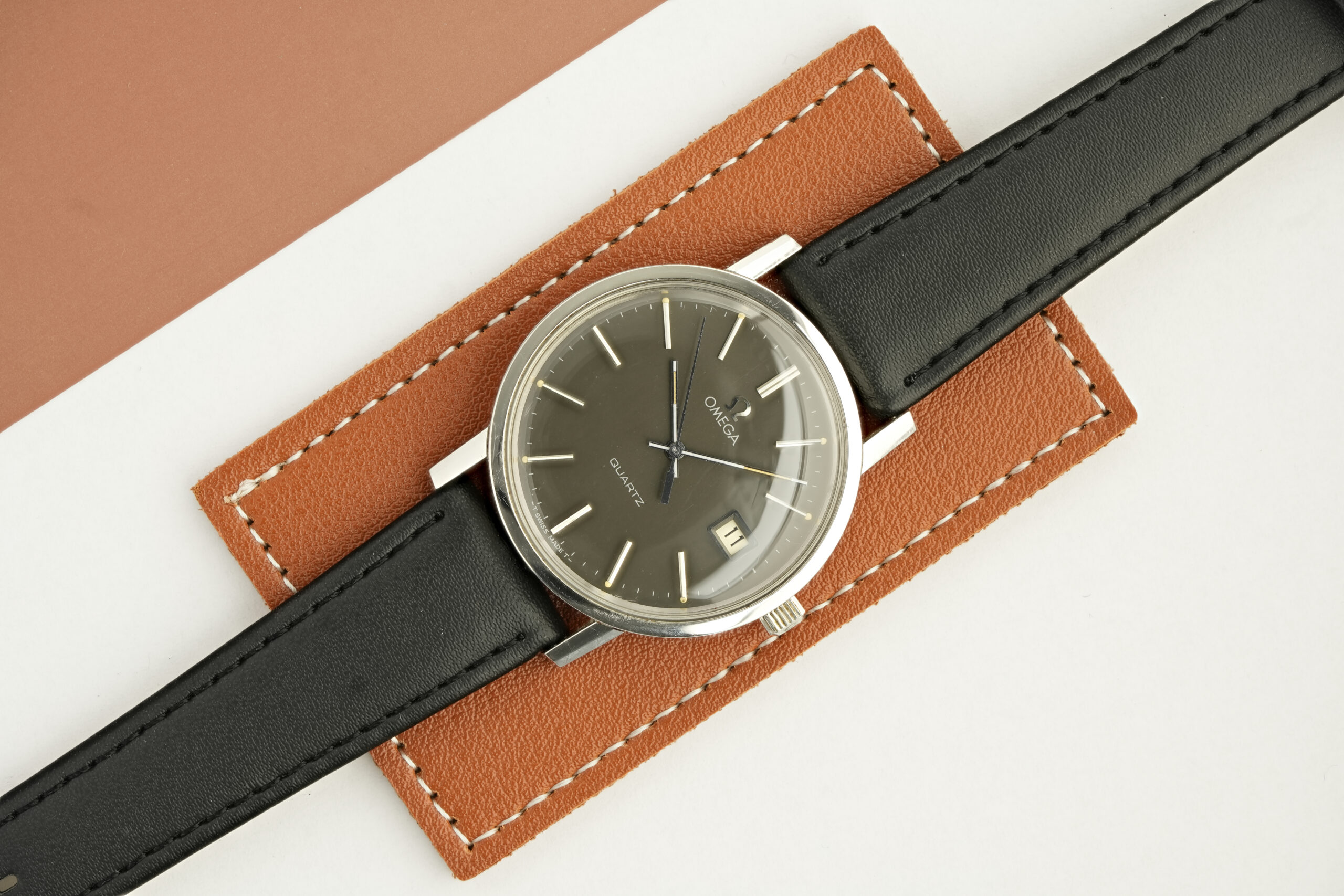 Omega Vintage - Rare Grey Dial - Original Buckle