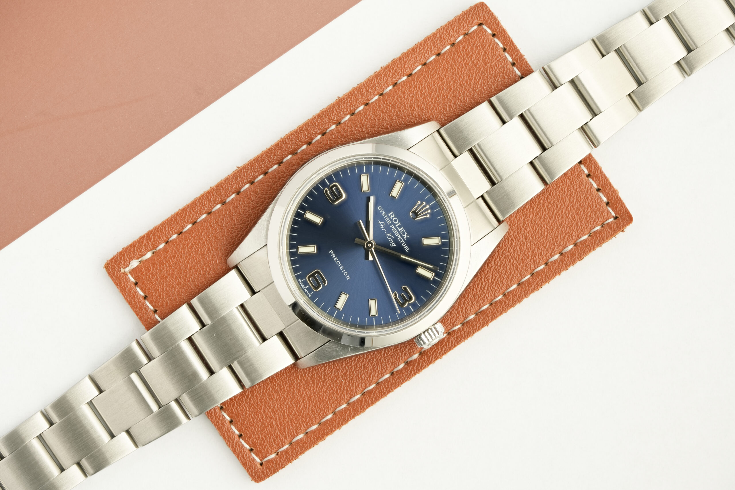 Rolex Air-King - '3-6-9' Dial - Original Box And Papers