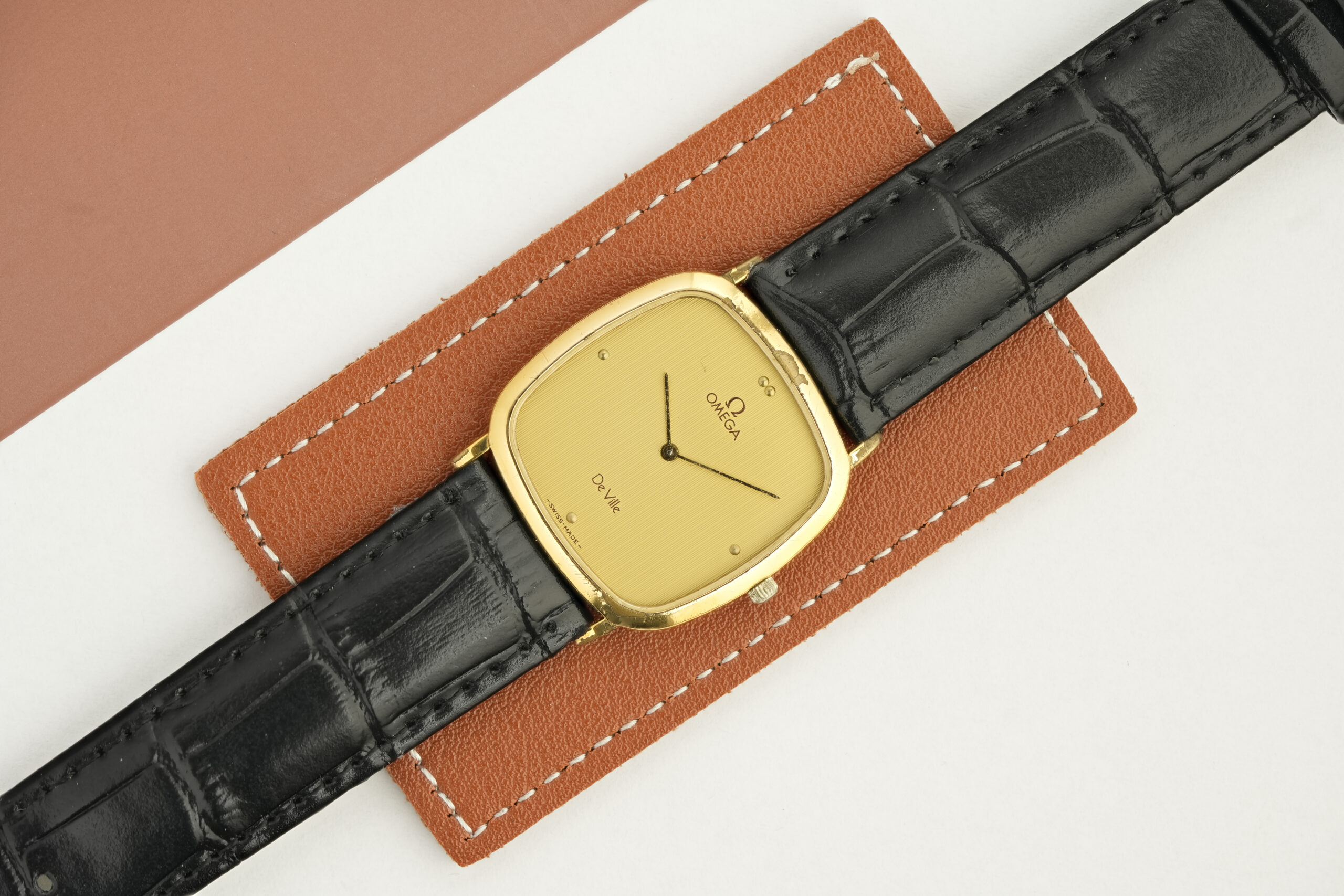 Omega De Ville - Rare 'Striped' Dial - Ultra Slim