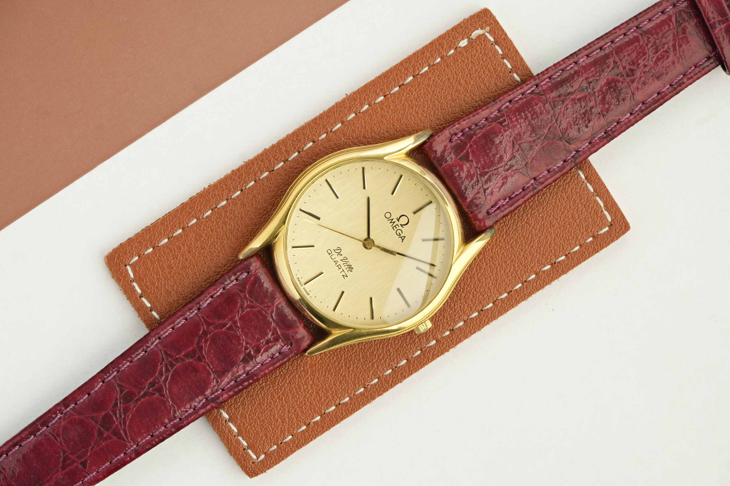 Omega De Ville - 'Linnen' Dial - Original Buckle