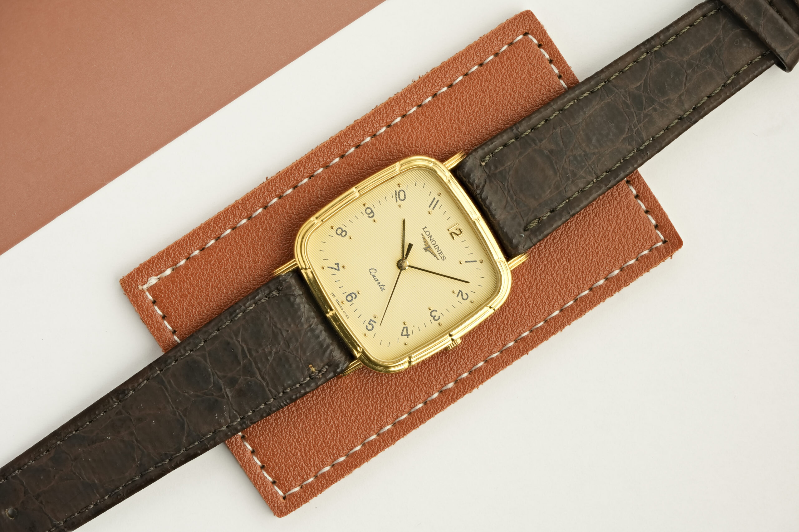 Longines Quartz - Rare Case - Original Buckle