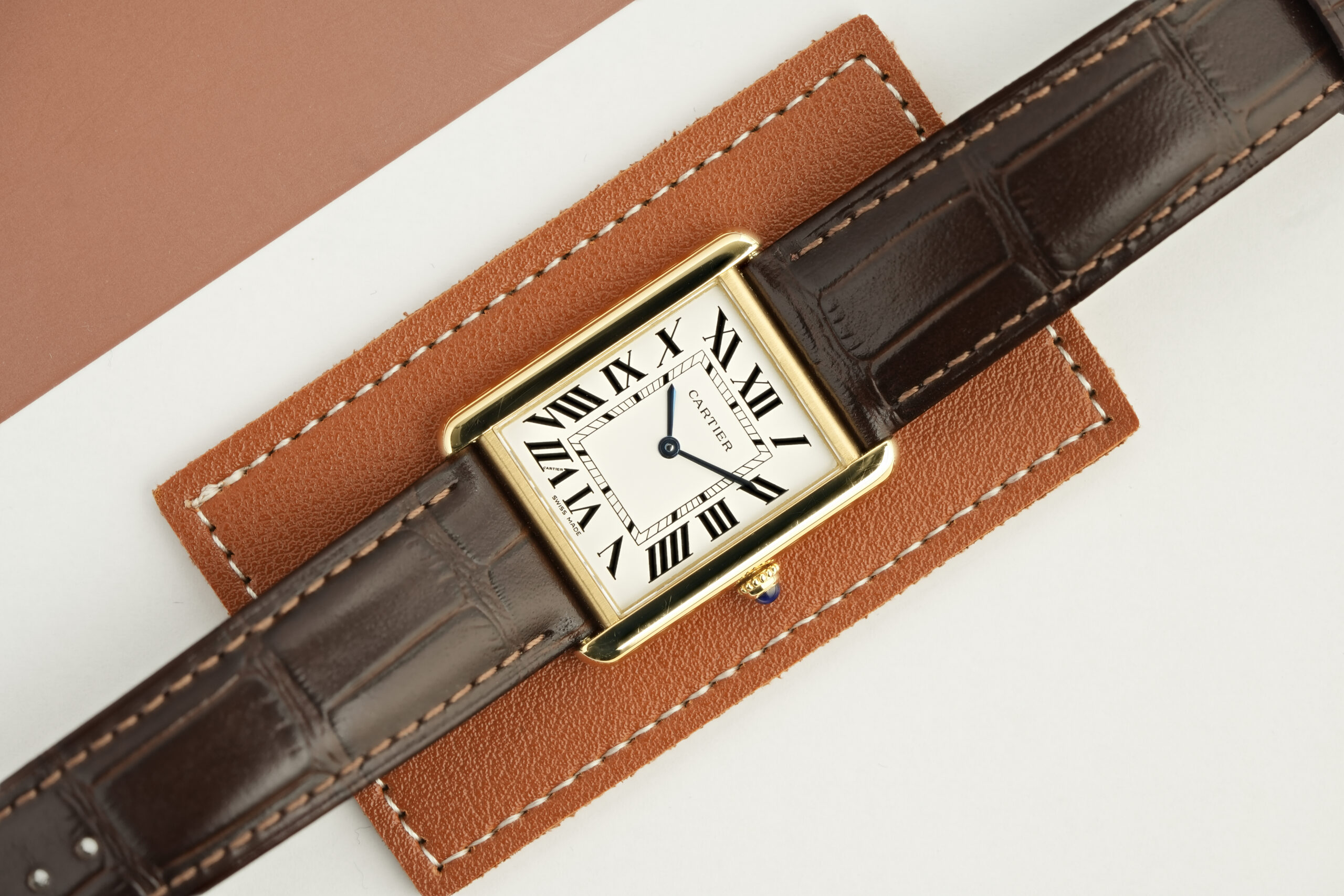 Cartier Tank Solo - Box And Papers - 18K Rose Gold